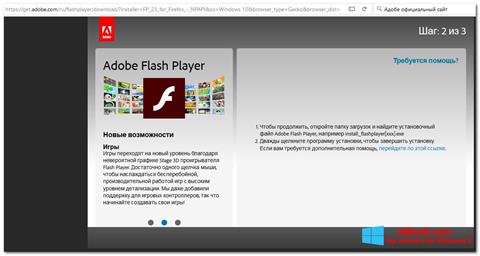 स्क्रीनशॉट Flash Media Player Windows 8