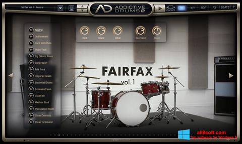 स्क्रीनशॉट Addictive Drums Windows 8