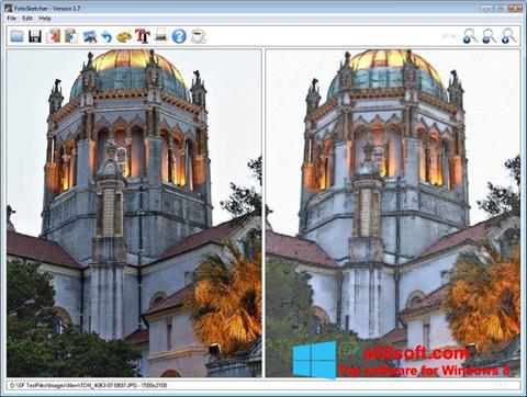स्क्रीनशॉट FotoSketcher Windows 8