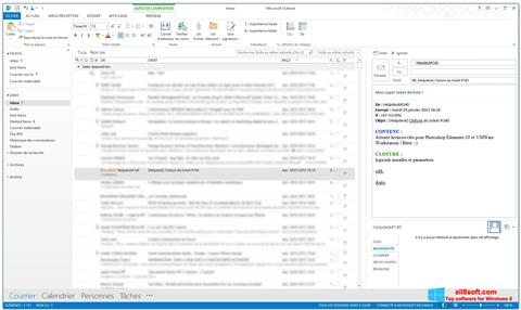 स्क्रीनशॉट Microsoft Outlook Windows 8