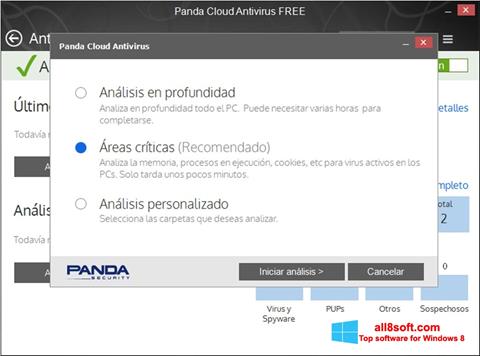 स्क्रीनशॉट Panda Cloud Windows 8