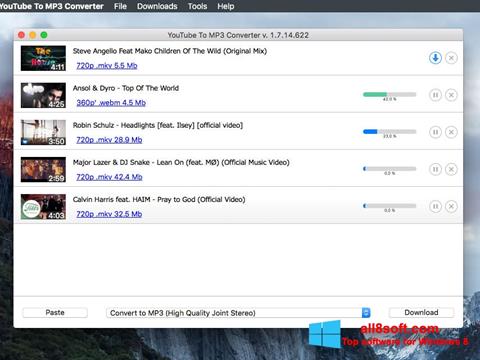 स्क्रीनशॉट Free YouTube to MP3 Converter Windows 8
