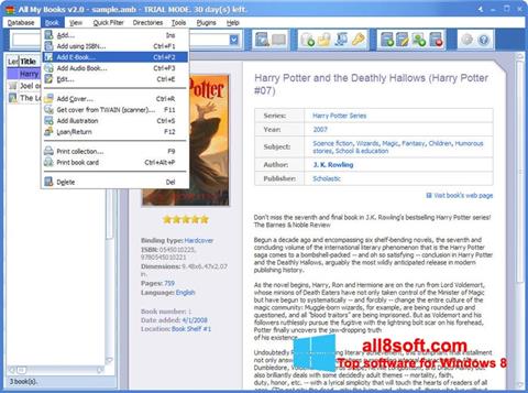 स्क्रीनशॉट All My Books Windows 8