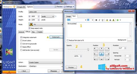 स्क्रीनशॉट Light Image Resizer Windows 8