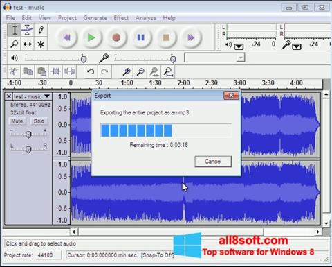 स्क्रीनशॉट Lame MP3 Encoder Windows 8