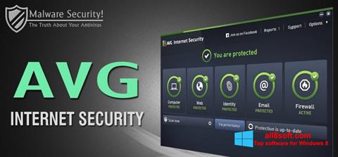 स्क्रीनशॉट AVG Internet Security Windows 8