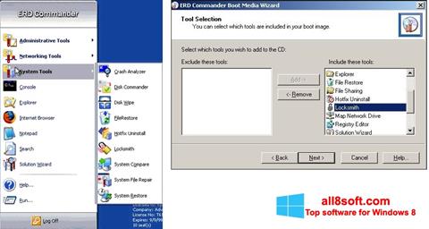 स्क्रीनशॉट ERD Commander Windows 8