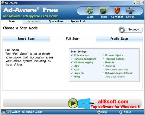 स्क्रीनशॉट Ad-Aware Free Windows 8