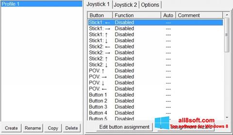 स्क्रीनशॉट JoyToKey Windows 8