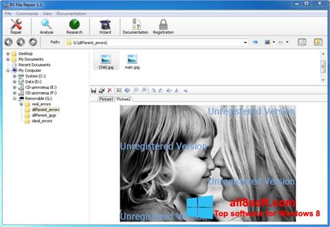 स्क्रीनशॉट File Repair Windows 8