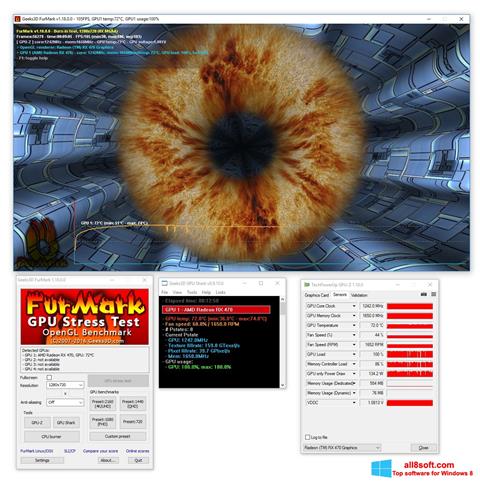 स्क्रीनशॉट FurMark Windows 8