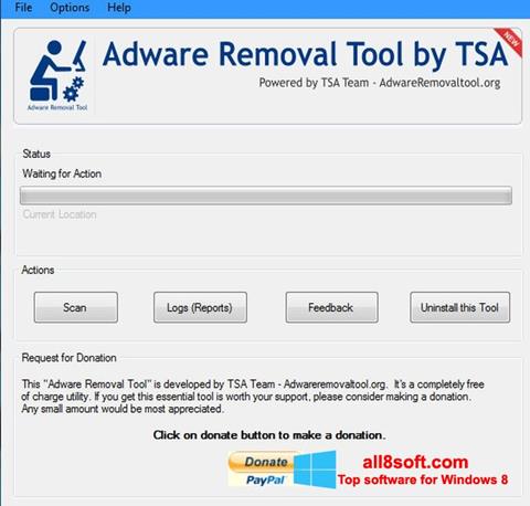 स्क्रीनशॉट Adware Removal Tool Windows 8